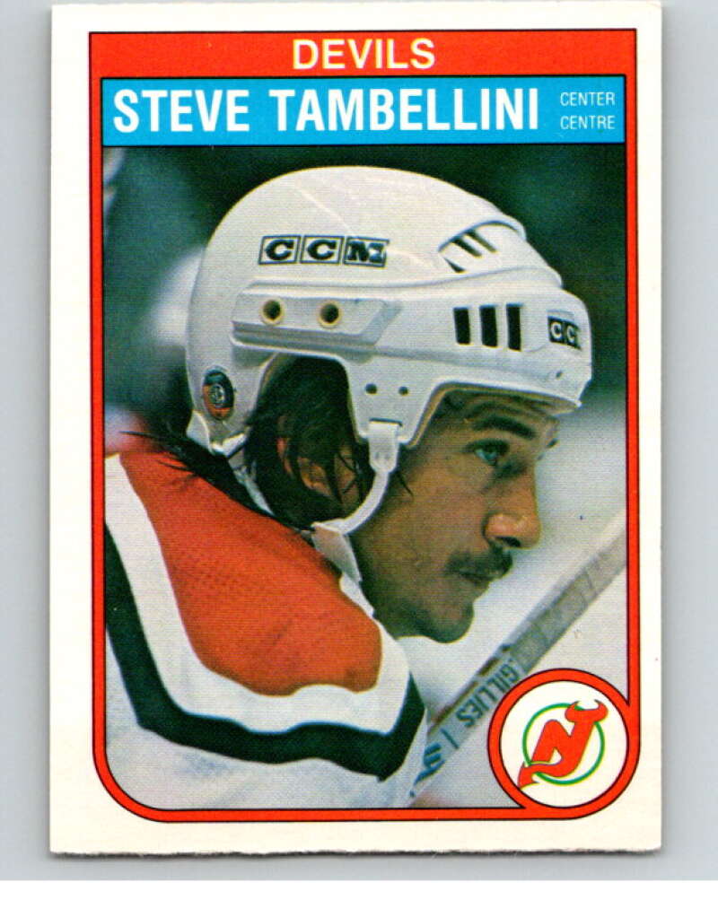 1982-83 O-Pee-Chee #147 Steve Tambellini  New Jersey Devils  V58115 Image 1