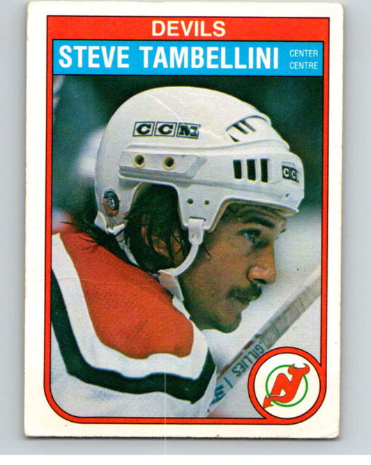 1982-83 O-Pee-Chee #147 Steve Tambellini  New Jersey Devils  V58116 Image 1