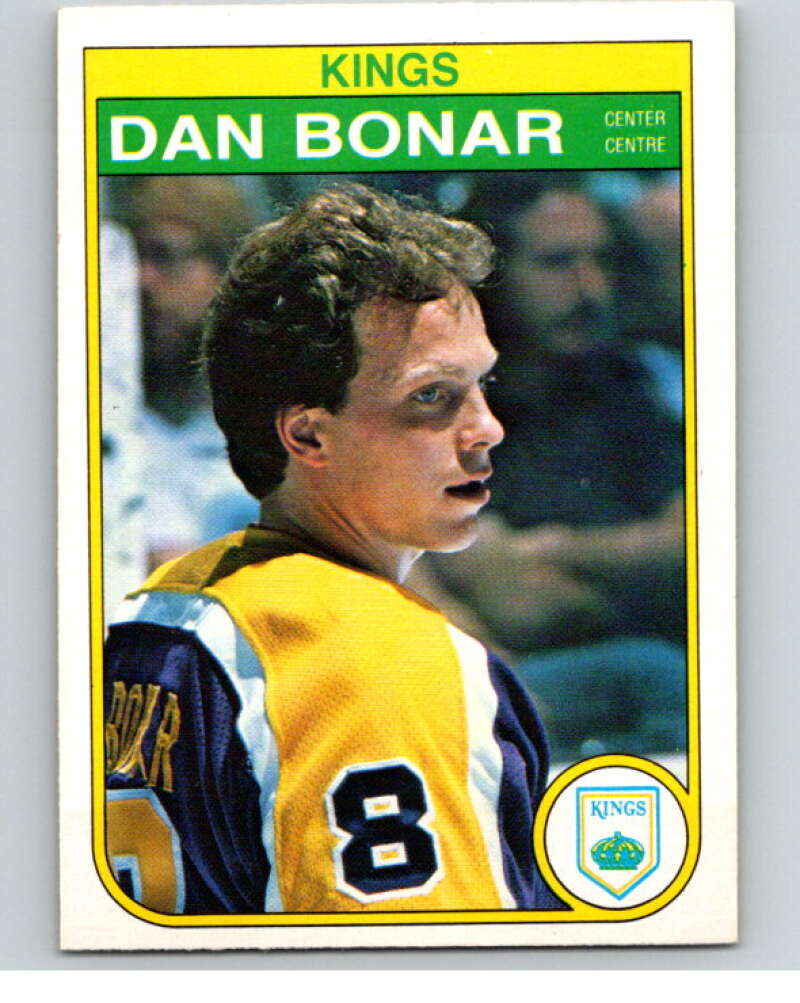 1982-83 O-Pee-Chee #150 Dan Bonar  RC Rookie Los Angeles Kings  V58130 Image 1