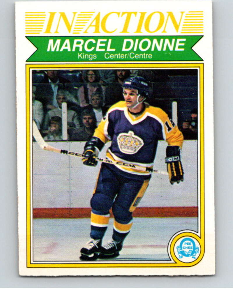 1982-83 O-Pee-Chee #153 Marcel Dionne IA  RC Rookie Los Angeles Kings  V58164 Image 1