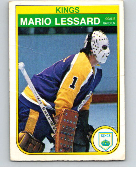 1982-83 O-Pee-Chee #156 Mario Lessard  Los Angeles Kings  V58189 Image 1