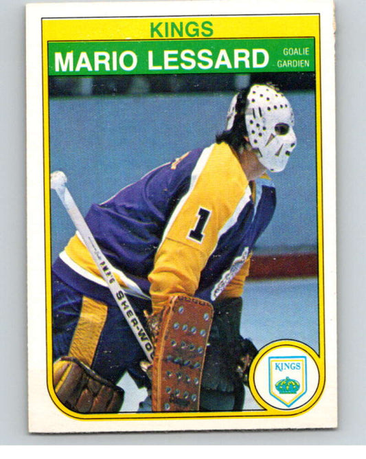 1982-83 O-Pee-Chee #156 Mario Lessard  Los Angeles Kings  V58190 Image 1