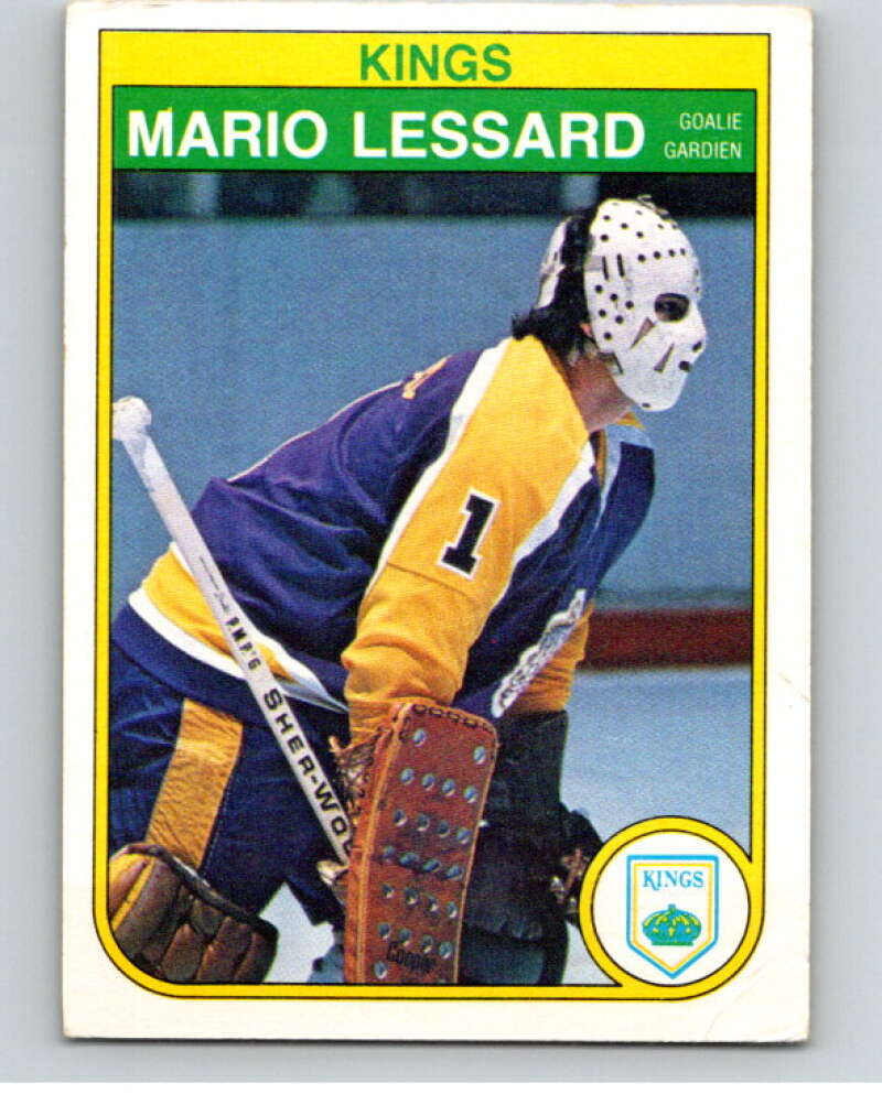 1982-83 O-Pee-Chee #156 Mario Lessard  Los Angeles Kings  V58191 Image 1