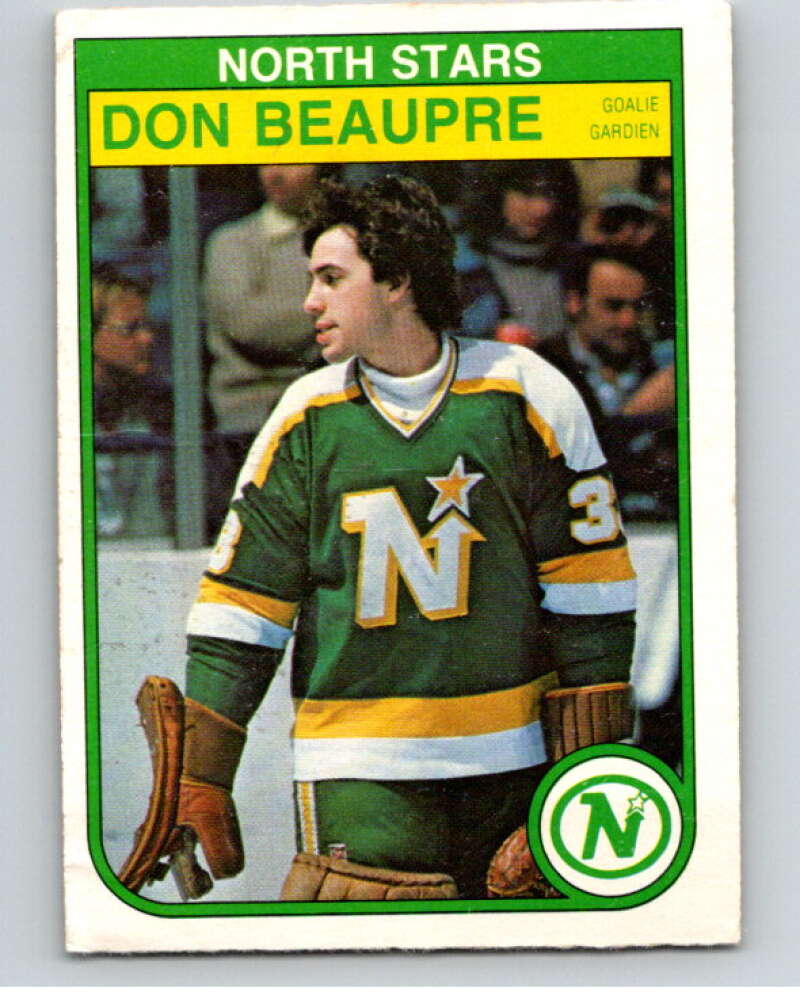 1982-83 O-Pee-Chee #163 Don Beaupre  Minnesota North Stars  V58233 Image 1