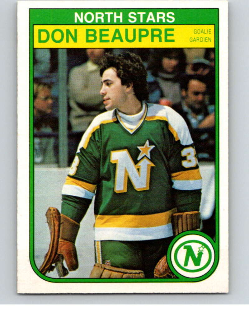 1982-83 O-Pee-Chee #163 Don Beaupre  Minnesota North Stars  V58235 Image 1