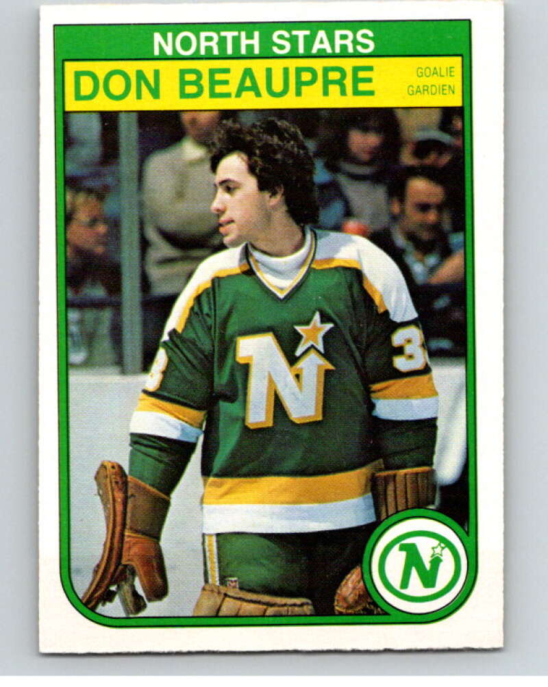 1982-83 O-Pee-Chee #163 Don Beaupre  Minnesota North Stars  V58237 Image 1