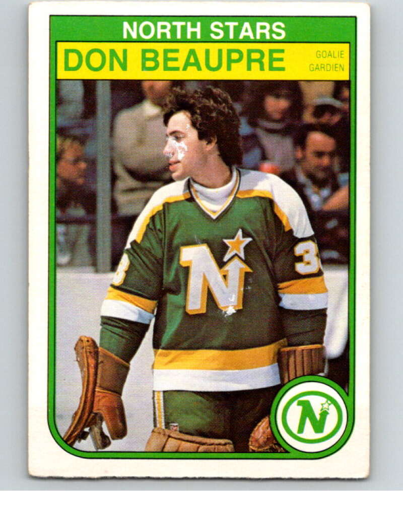 1982-83 O-Pee-Chee #163 Don Beaupre  Minnesota North Stars  V58239 Image 1