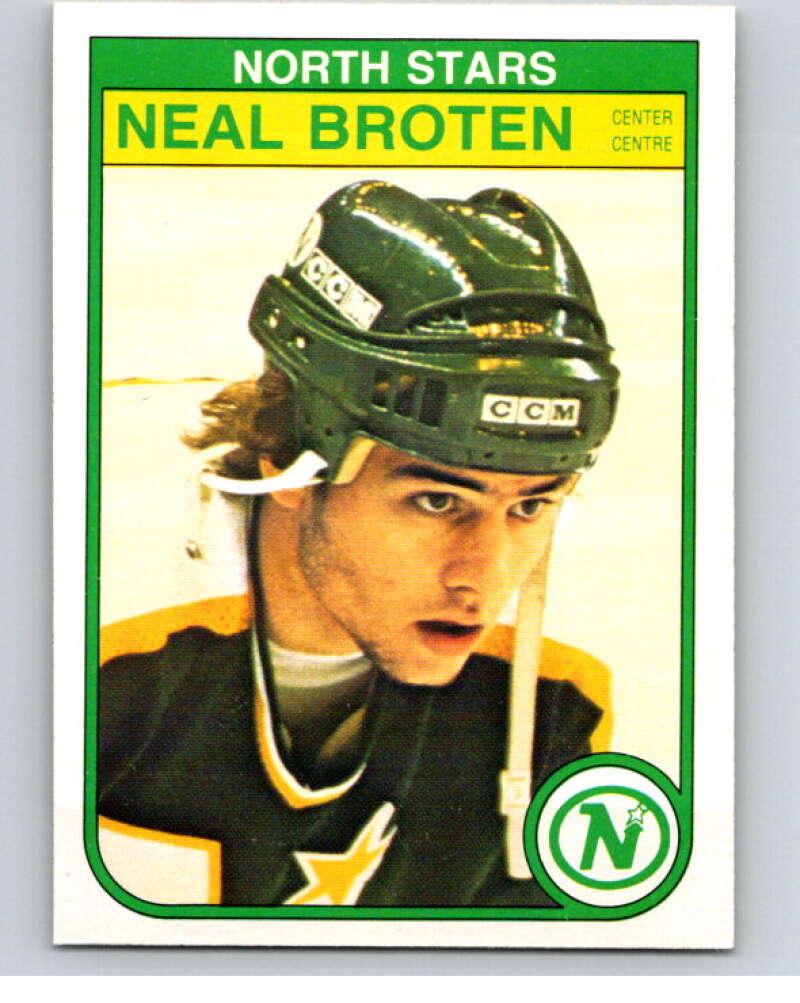 1982-83 O-Pee-Chee #164 Neal Broten  RC Rookie Minnesota North Stars  V58240 Image 1