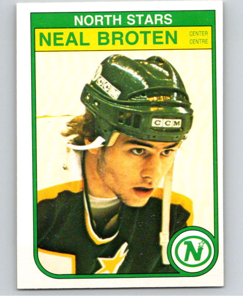 1982-83 O-Pee-Chee #164 Neal Broten  RC Rookie Minnesota North Stars  V58246 Image 1