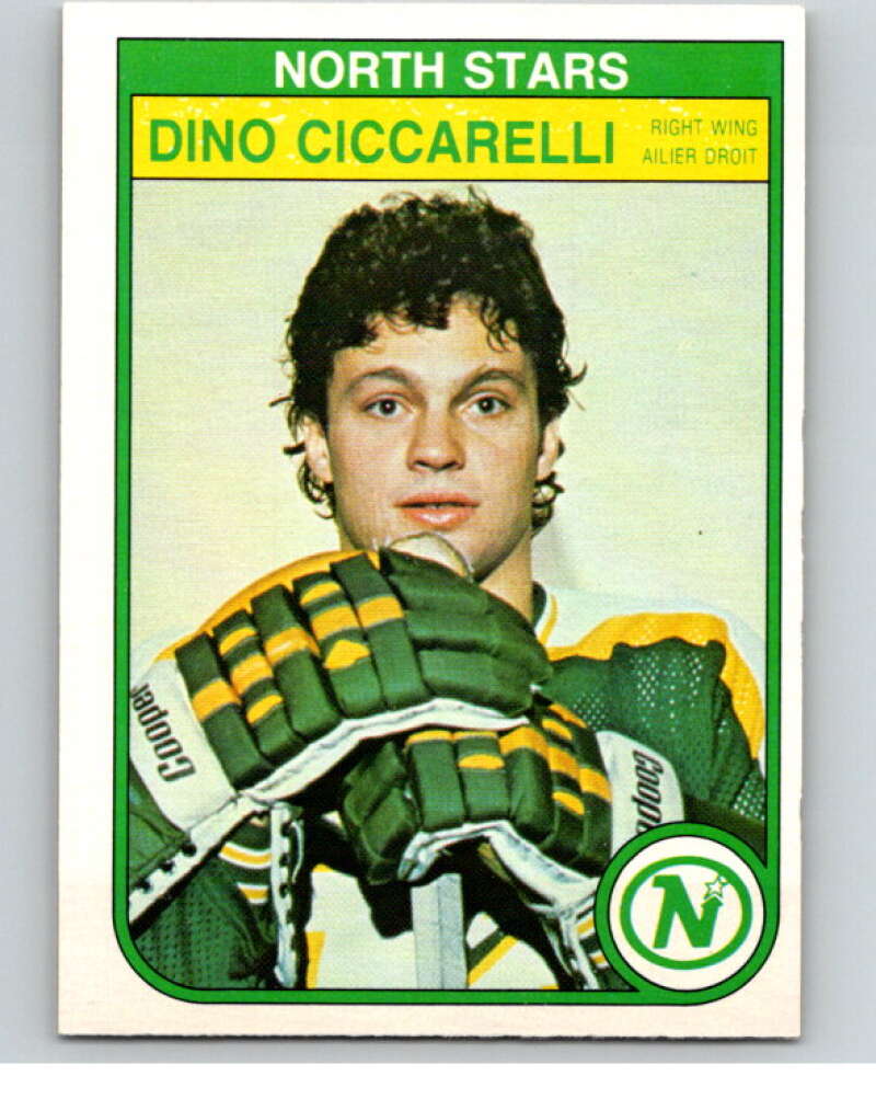 1982-83 O-Pee-Chee #165 Dino Ciccarelli  Minnesota North Stars  V58250 Image 1