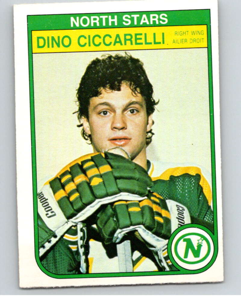 1982-83 O-Pee-Chee #165 Dino Ciccarelli  Minnesota North Stars  V58251 Image 1