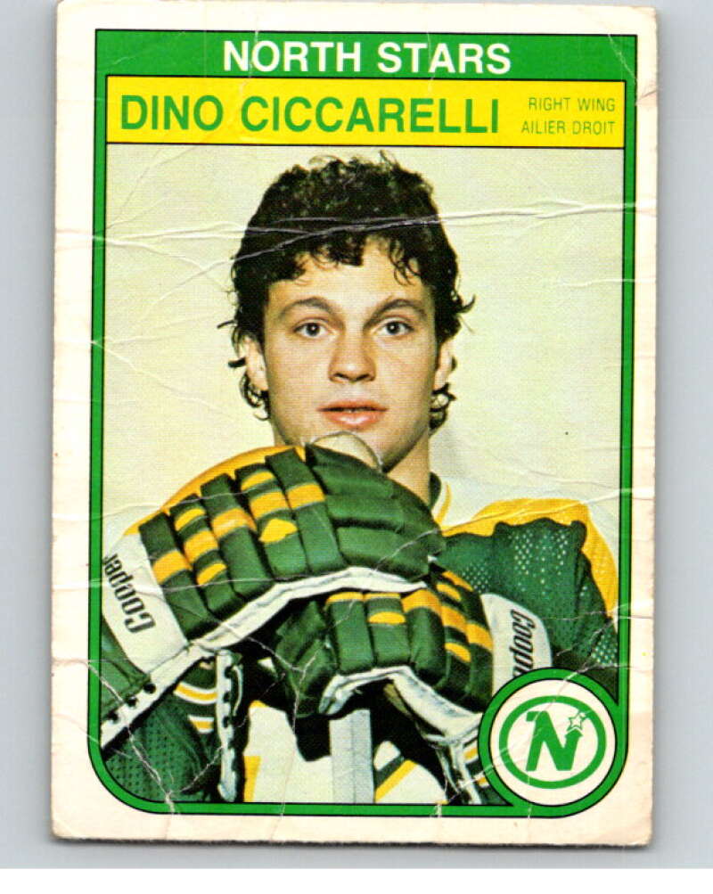 1982-83 O-Pee-Chee #165 Dino Ciccarelli  Minnesota North Stars  V58252 Image 1