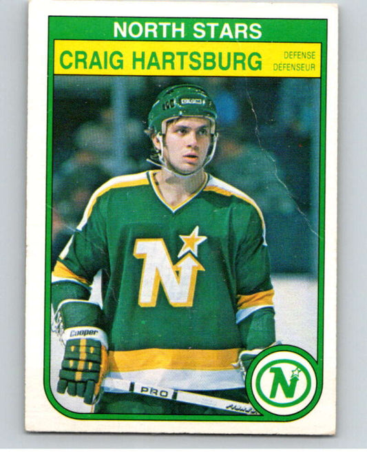 1982-83 O-Pee-Chee #167 Craig Hartsburg  Minnesota North Stars  V58262 Image 1