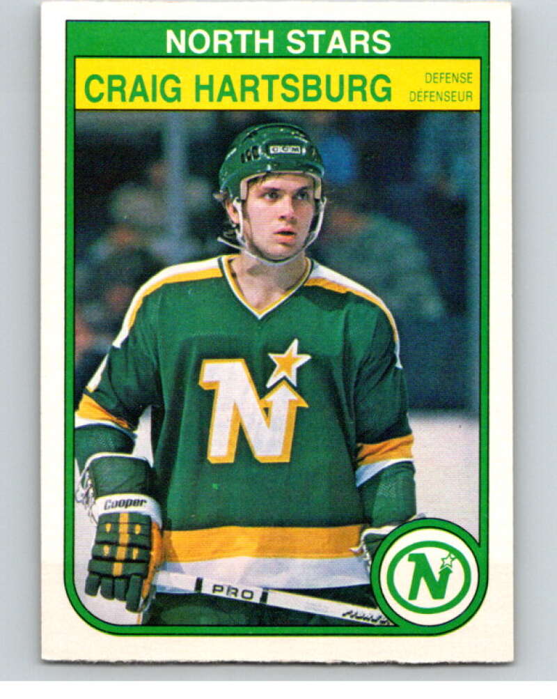 1982-83 O-Pee-Chee #167 Craig Hartsburg  Minnesota North Stars  V58263 Image 1