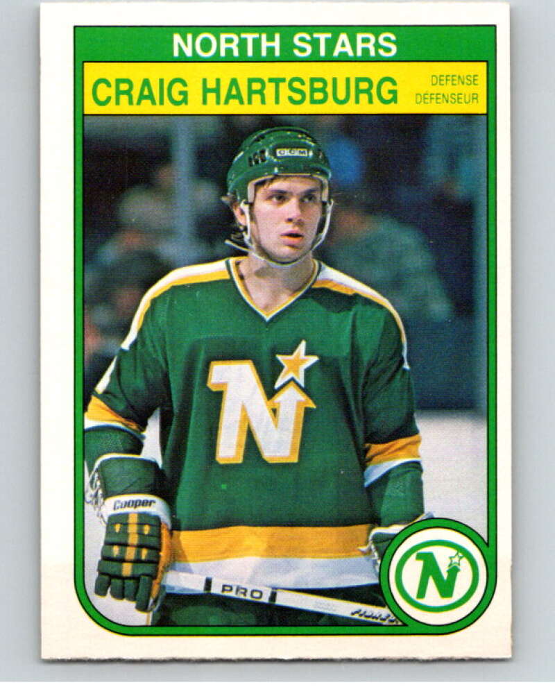 1982-83 O-Pee-Chee #167 Craig Hartsburg  Minnesota North Stars  V58264 Image 1