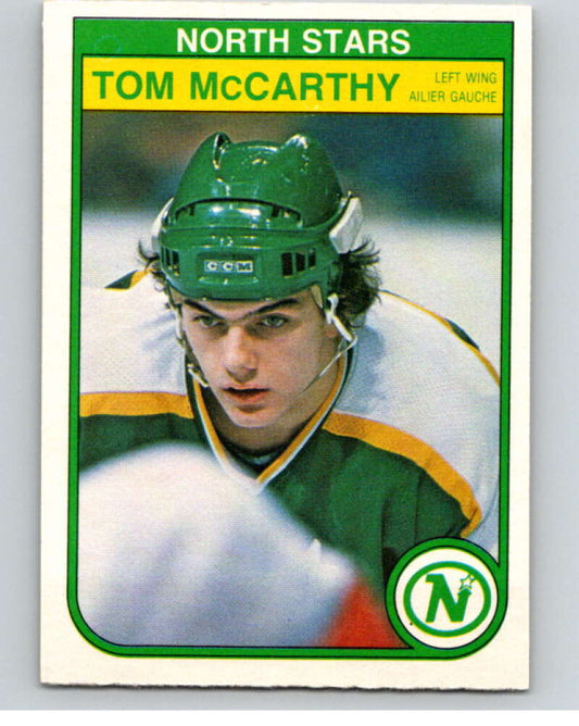 1982-83 O-Pee-Chee #169 Tom McCarthy  Minnesota North Stars  V58275 Image 1