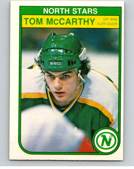 1982-83 O-Pee-Chee #169 Tom McCarthy  Minnesota North Stars  V58276 Image 1