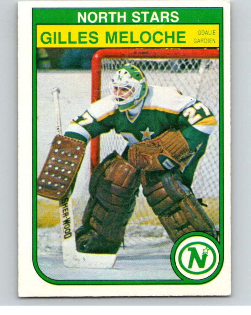 1982-83 O-Pee-Chee #170 Gilles Meloche  Minnesota North Stars  V58278 Image 1