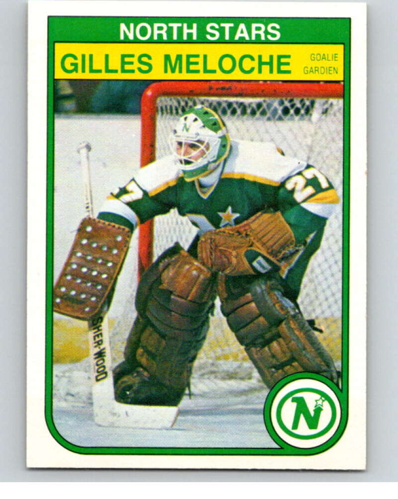 1982-83 O-Pee-Chee #170 Gilles Meloche  Minnesota North Stars  V58279 Image 1