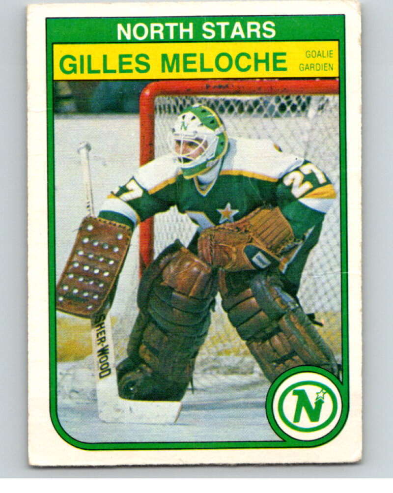 1982-83 O-Pee-Chee #170 Gilles Meloche  Minnesota North Stars  V58280 Image 1