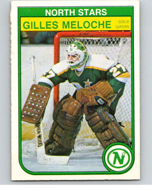 1982-83 O-Pee-Chee #170 Gilles Meloche  Minnesota North Stars  V58281 Image 1