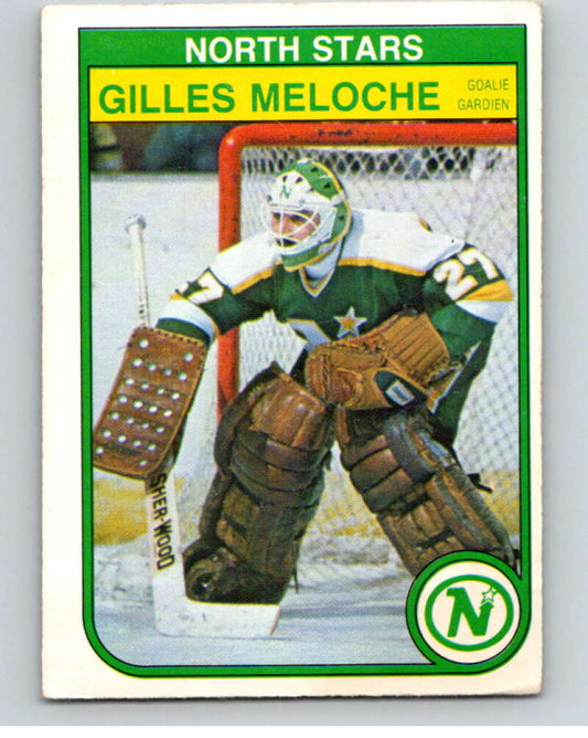 1982-83 O-Pee-Chee #170 Gilles Meloche  Minnesota North Stars  V58283 Image 1