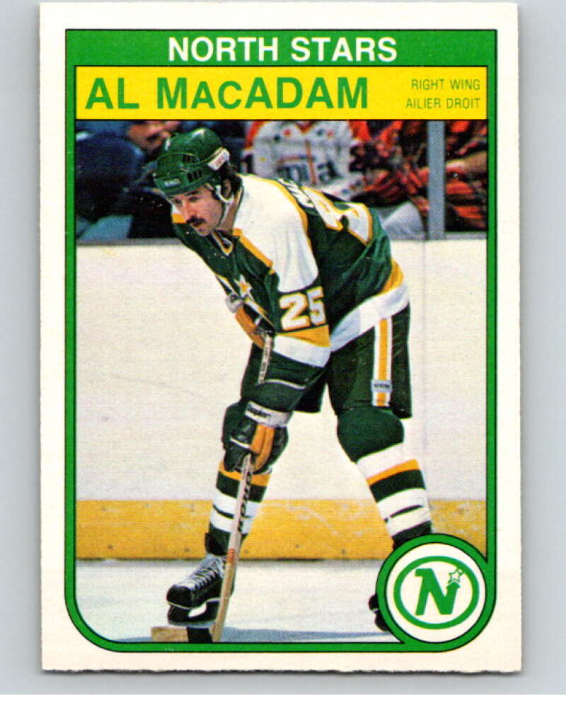 1982-83 O-Pee-Chee #171 Al MacAdam  Minnesota North Stars  V58285 Image 1