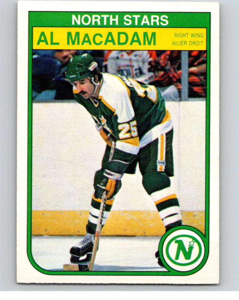 1982-83 O-Pee-Chee #171 Al MacAdam  Minnesota North Stars  V58287 Image 1