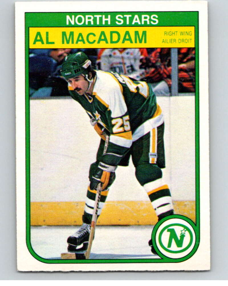 1982-83 O-Pee-Chee #171 Al MacAdam  Minnesota North Stars  V58288 Image 1