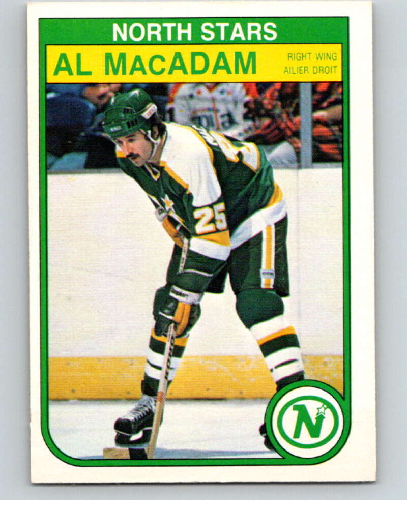 1982-83 O-Pee-Chee #171 Al MacAdam  Minnesota North Stars  V58290 Image 1