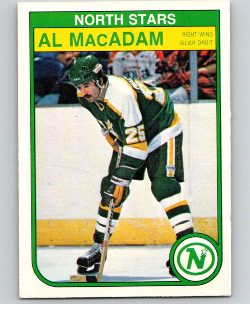 1982-83 O-Pee-Chee #171 Al MacAdam  Minnesota North Stars  V58291 Image 1