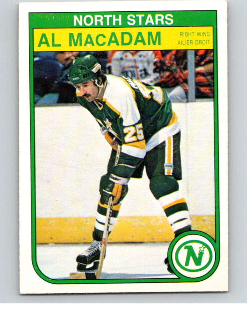 1982-83 O-Pee-Chee #171 Al MacAdam  Minnesota North Stars  V58292 Image 1