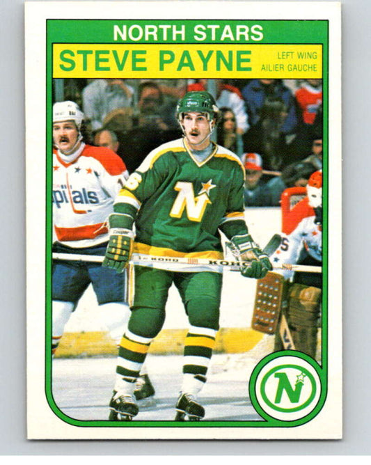 1982-83 O-Pee-Chee #172 Steve Payne  Minnesota North Stars  V58294 Image 1