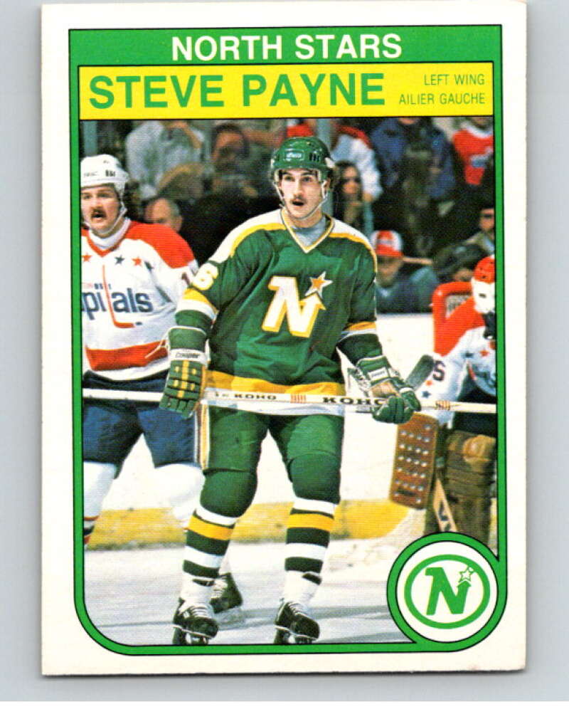 1982-83 O-Pee-Chee #172 Steve Payne  Minnesota North Stars  V58298 Image 1