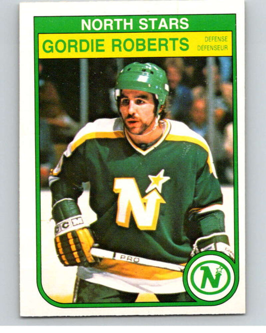 1982-83 O-Pee-Chee #174 Gordie Roberts  Minnesota North Stars  V58305 Image 1