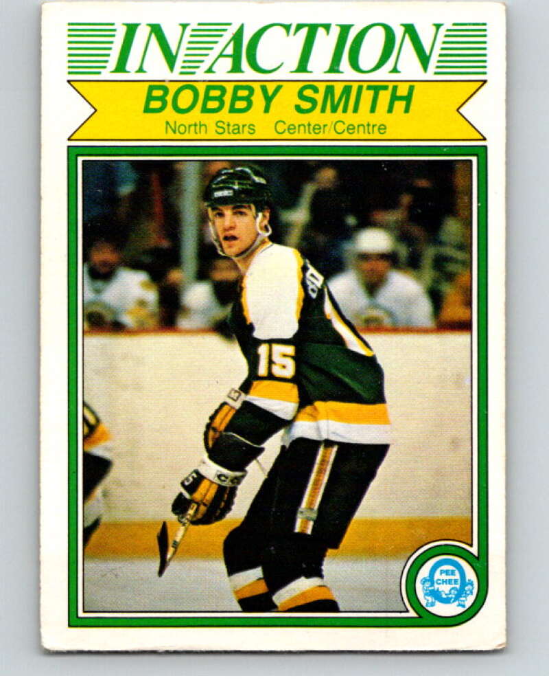 1982-83 O-Pee-Chee #176 Bobby Smith IA  Minnesota North Stars  V58320 Image 1