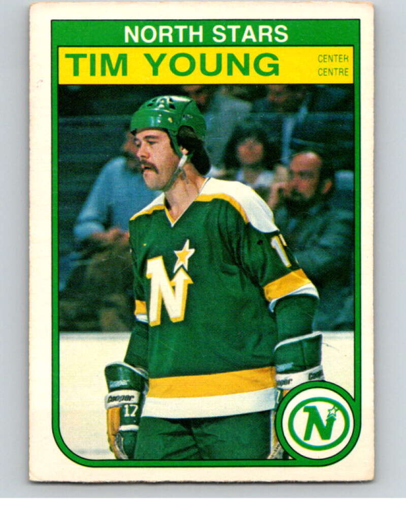 1982-83 O-Pee-Chee #177 Tim Young  Minnesota North Stars  V58328 Image 1