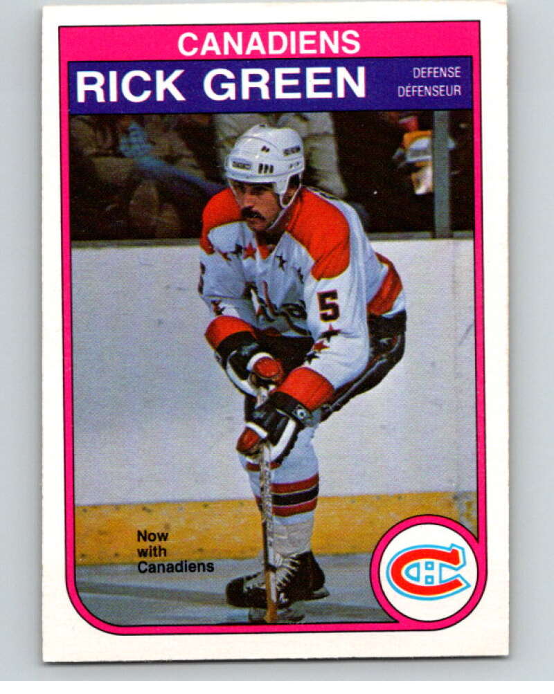 1982-83 O-Pee-Chee #183 Rick Green  Montreal Canadiens  V58360 Image 1