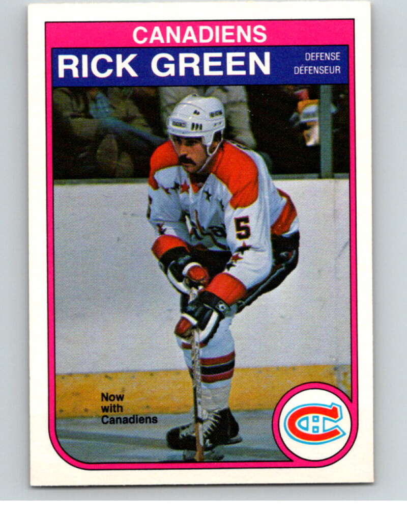 1982-83 O-Pee-Chee #183 Rick Green  Montreal Canadiens  V58361 Image 1