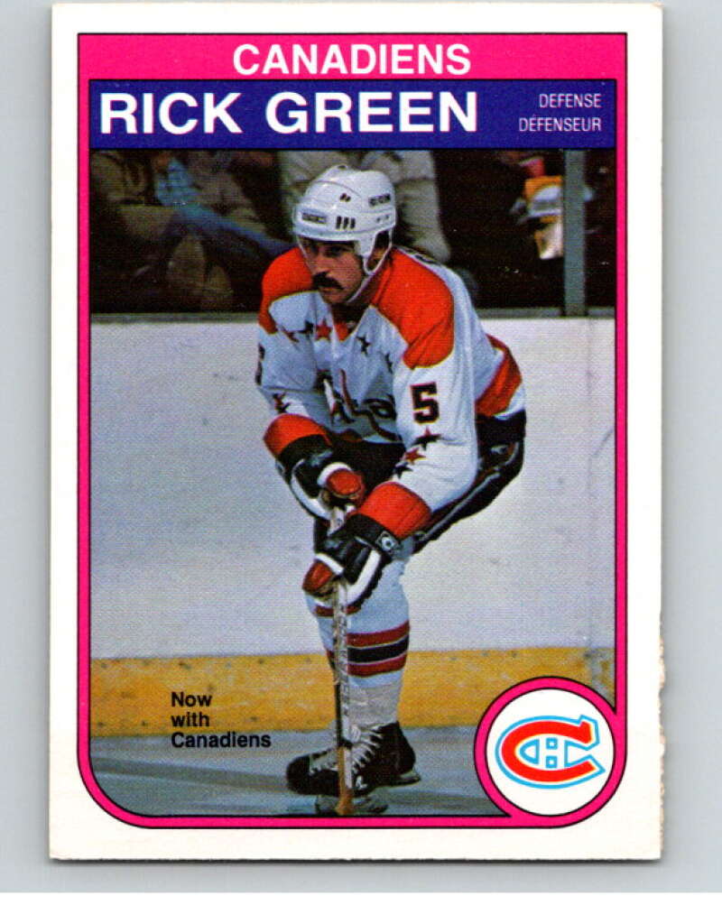 1982-83 O-Pee-Chee #183 Rick Green  Montreal Canadiens  V58362 Image 1