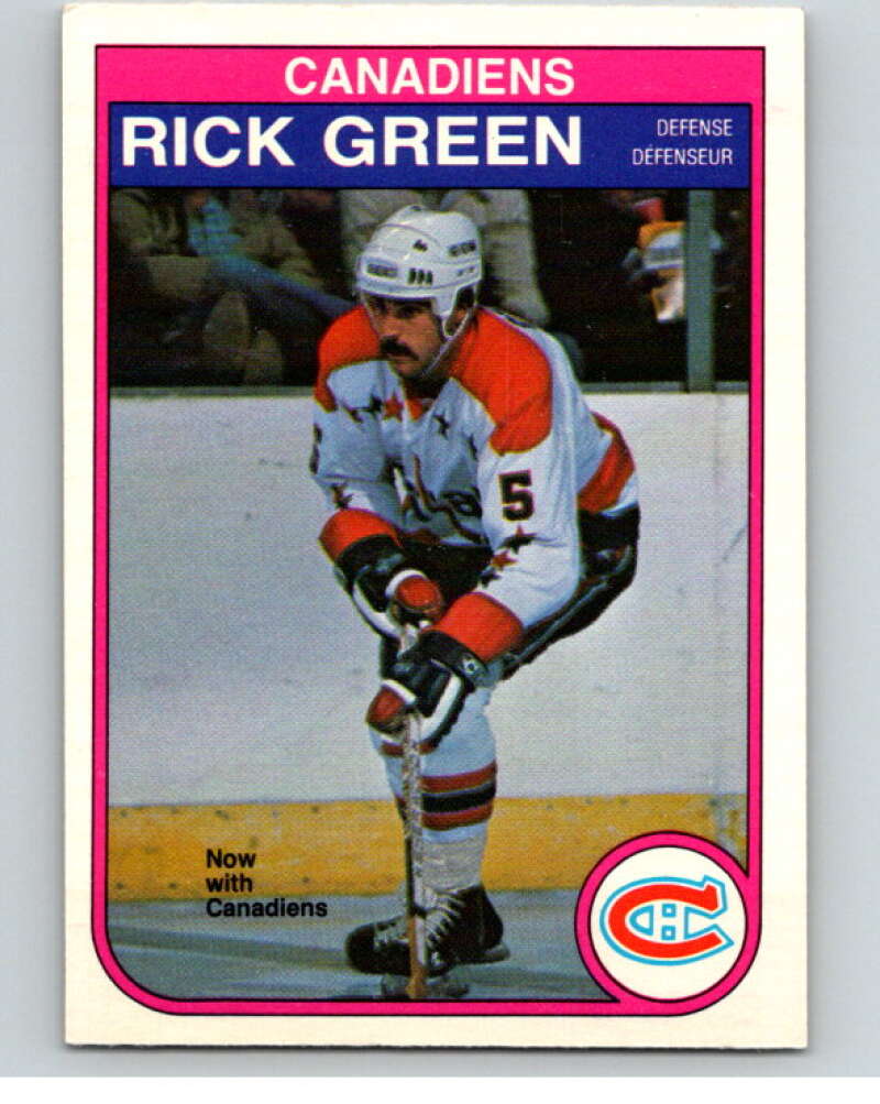 1982-83 O-Pee-Chee #183 Rick Green  Montreal Canadiens  V58364 Image 1