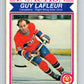 1982-83 O-Pee-Chee #187 Guy Lafleur IA  Montreal Canadiens  V58390 Image 1