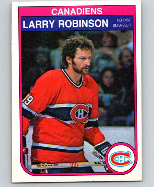 1982-83 O-Pee-Chee #191 Larry Robinson  Montreal Canadiens  V58423 Image 1