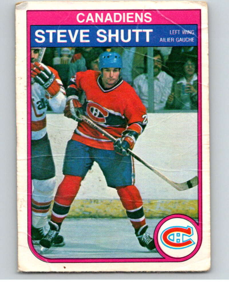 1982-83 O-Pee-Chee #192 Steve Shutt  Montreal Canadiens  V58434 Image 1