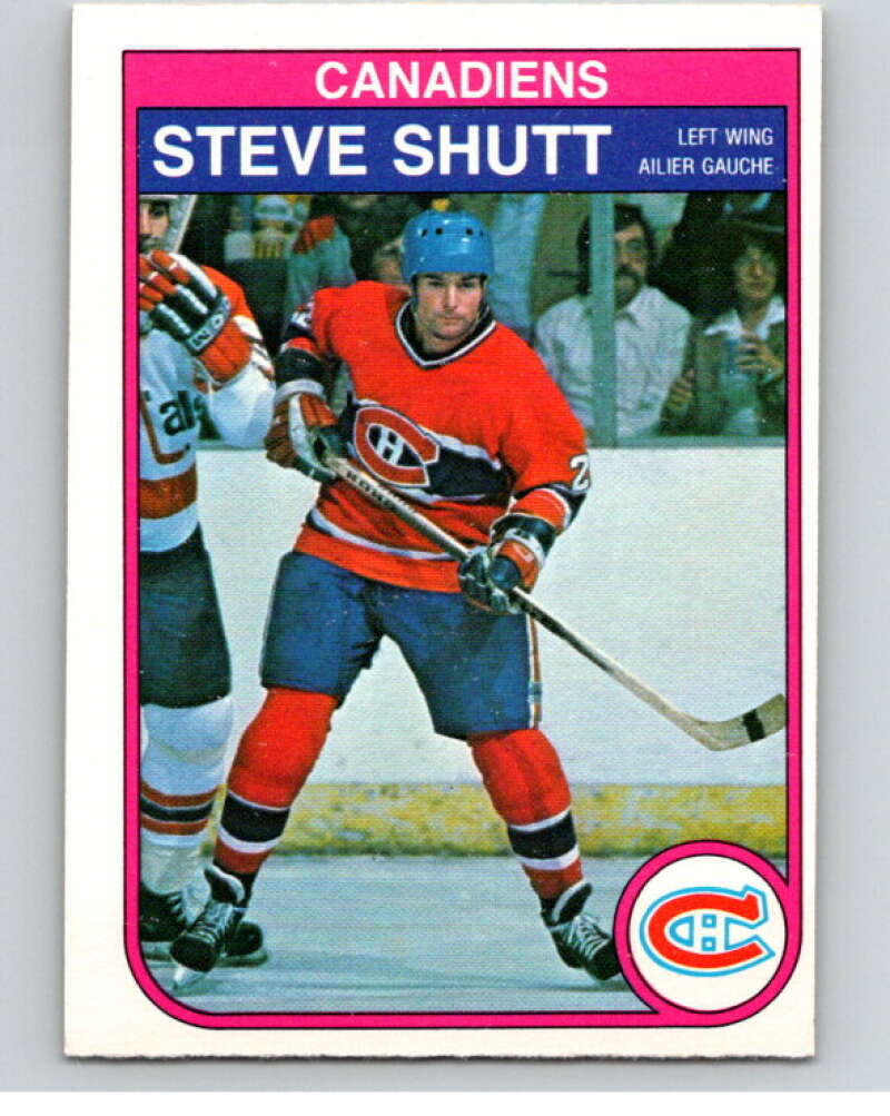 1982-83 O-Pee-Chee #192 Steve Shutt  Montreal Canadiens  V58435 Image 1