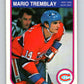 1982-83 O-Pee-Chee #193 Mario Tremblay  RC Rookie Montreal Canadiens  V58443 Image 1