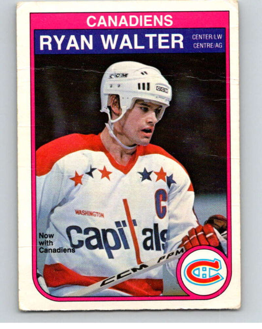 1982-83 O-Pee-Chee #194 Ryan Walter  Montreal Canadiens  V58445 Image 1