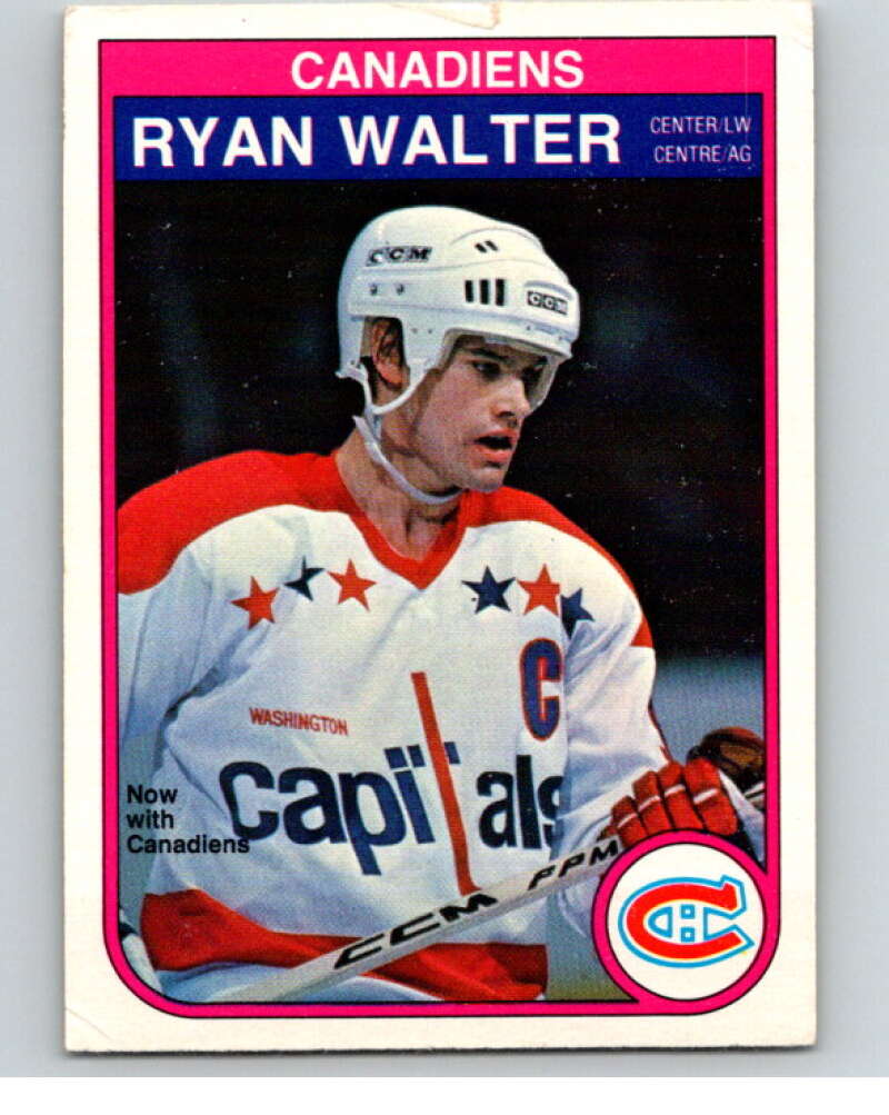 1982-83 O-Pee-Chee #194 Ryan Walter  Montreal Canadiens  V58446 Image 1