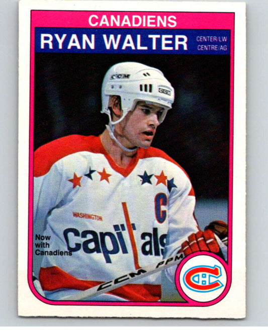 1982-83 O-Pee-Chee #194 Ryan Walter  Montreal Canadiens  V58448 Image 1