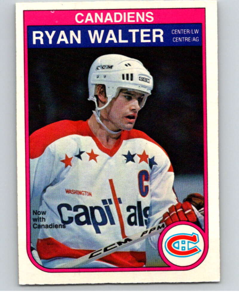 1982-83 O-Pee-Chee #194 Ryan Walter  Montreal Canadiens  V58453 Image 1